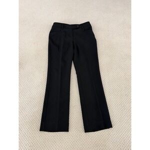 anne klein women black dress pants size 2